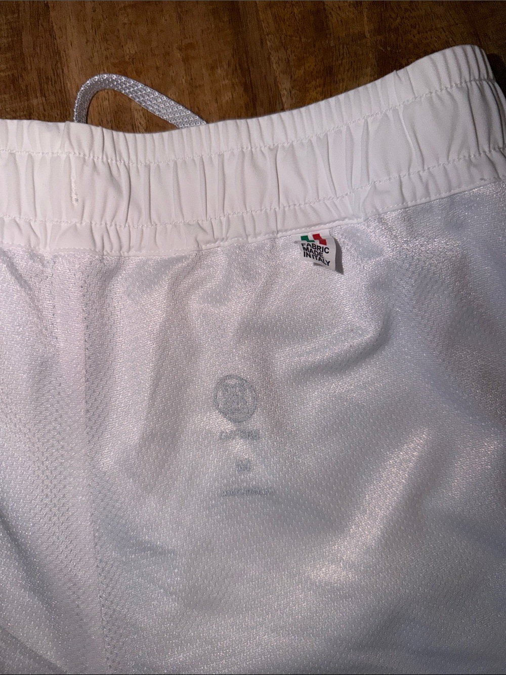 G/FORE Men's White Performance Athletic Shorts - Picture 5 of 7